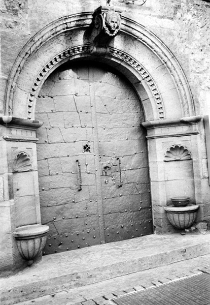 Door of the Museum Corburg