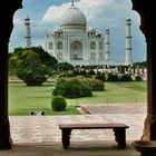 Door to Taj Mahal