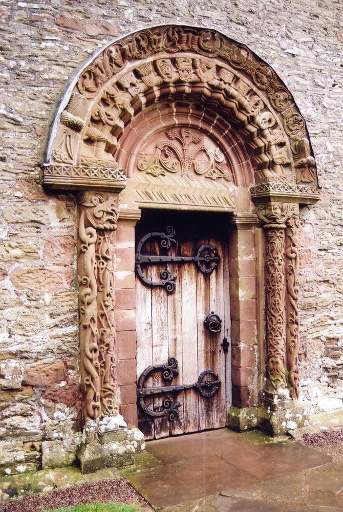 Doorway at Kilpeck Church, Hereford