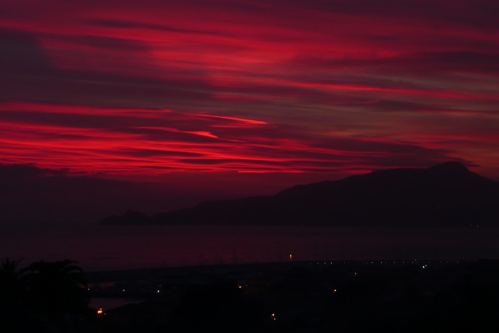 Dopo il tramonto su Portofino