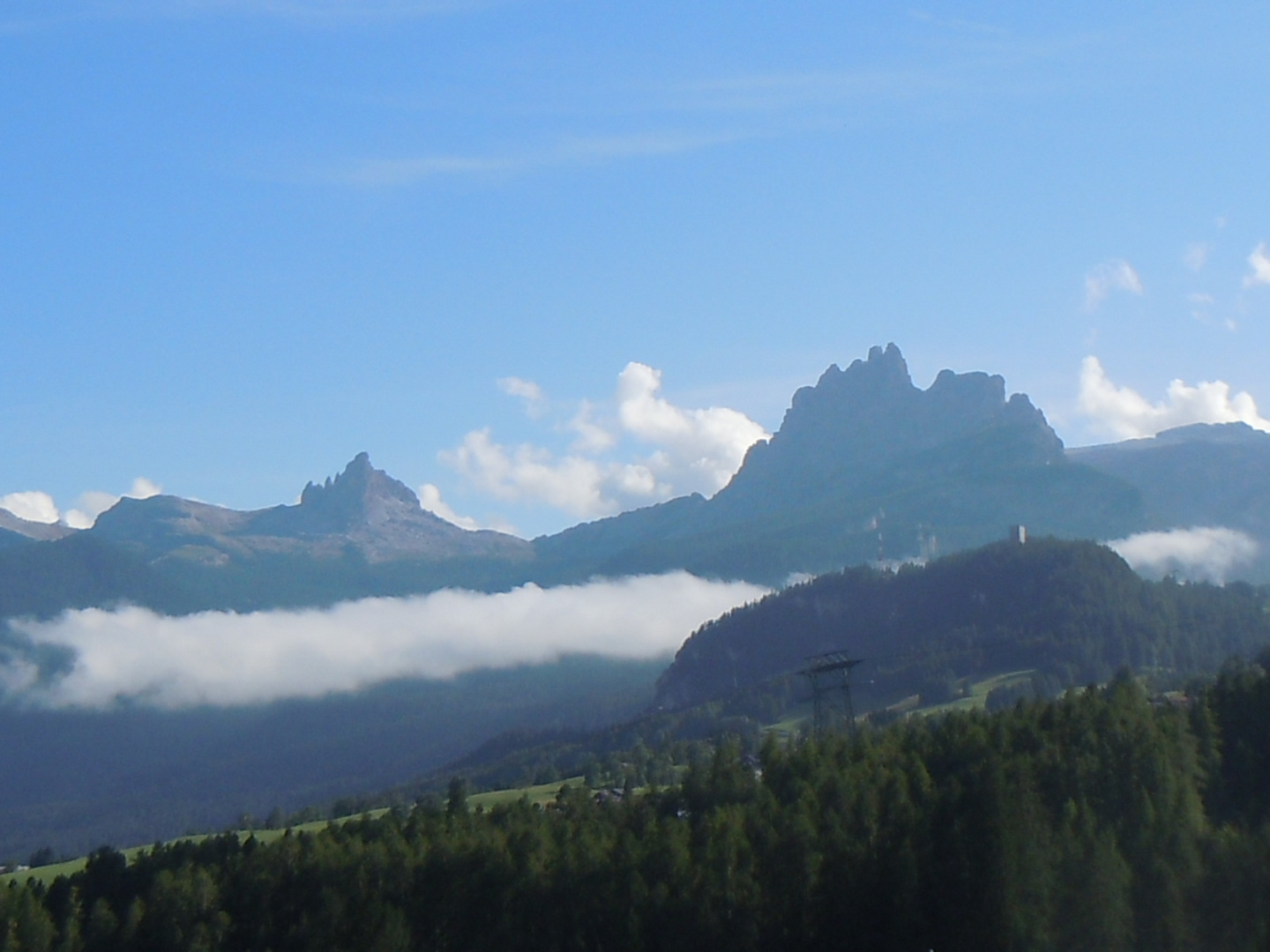 Dopo un temporale a Cortina