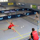 Doppel im Badminton