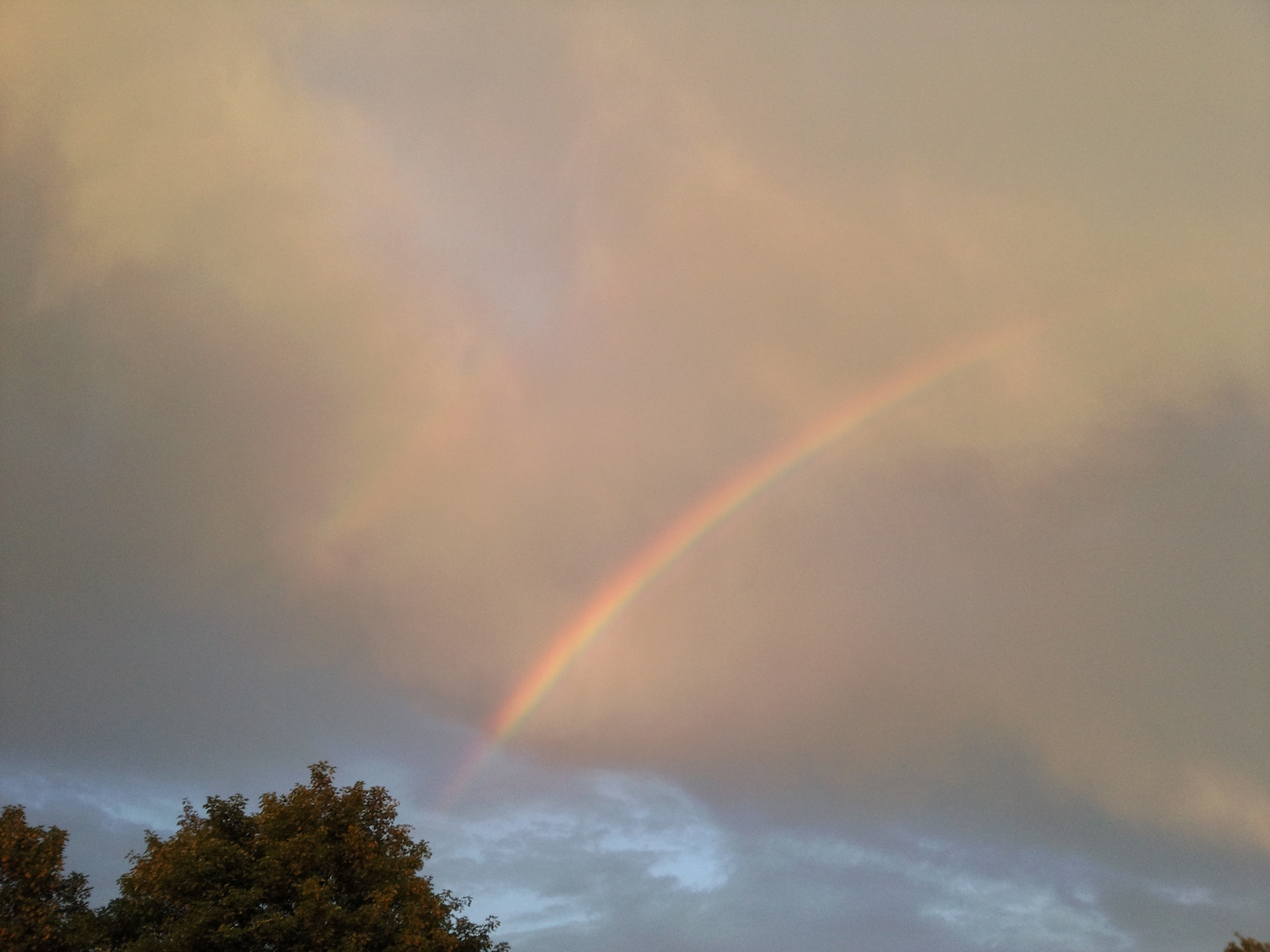 doppel Regenbogen