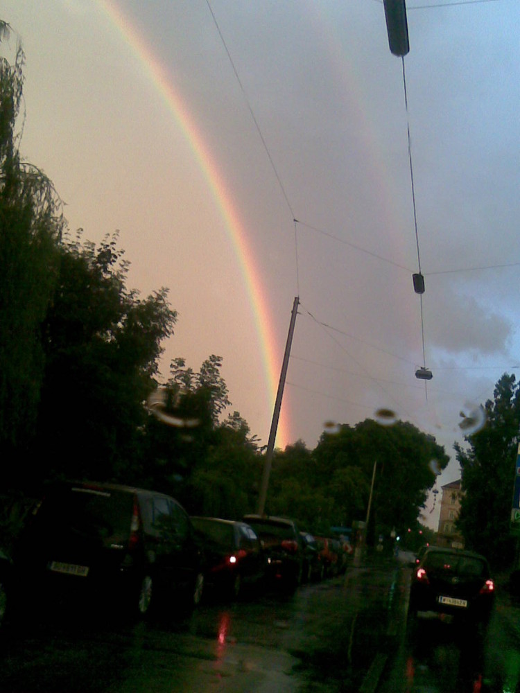 Doppel Regenbogen