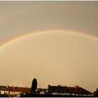 Doppel-Regenbogen über Dortmund City