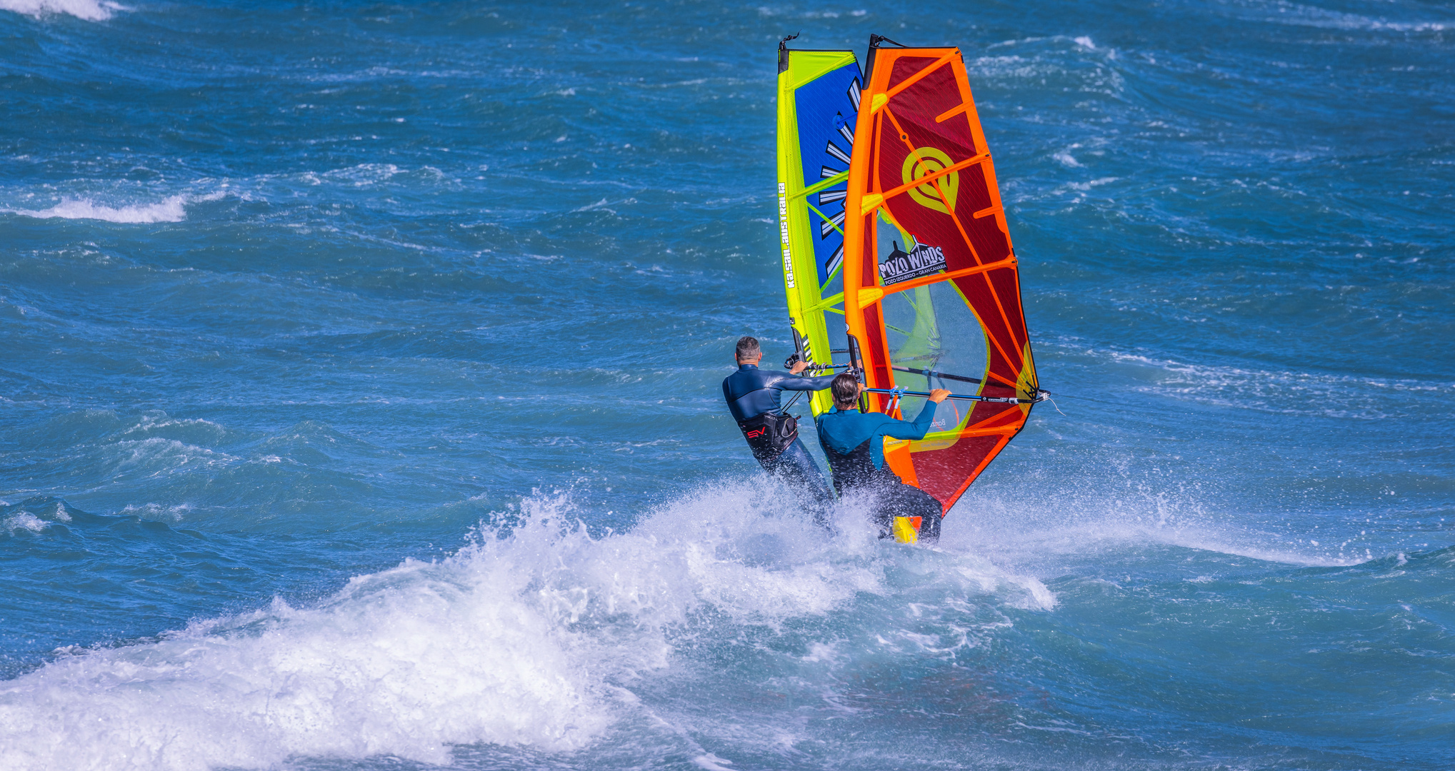 Doppel-Surfer im Surfer-Paradies