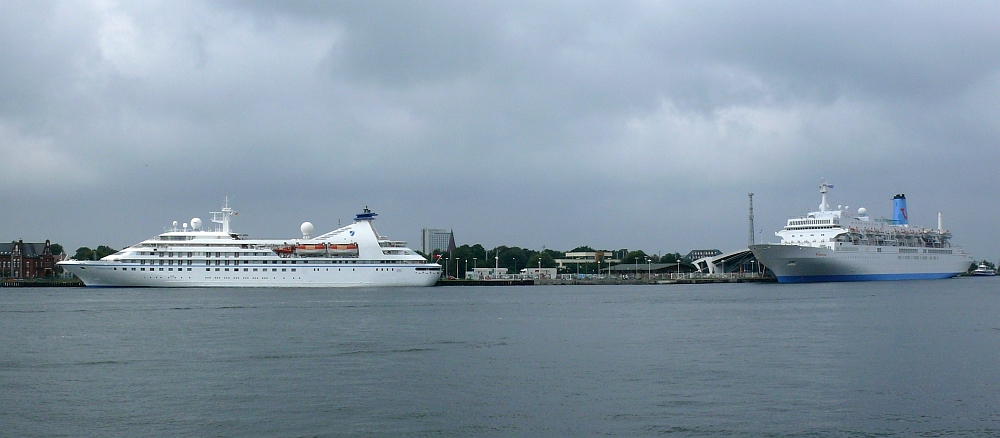 Doppelanlauf in Warnemünde