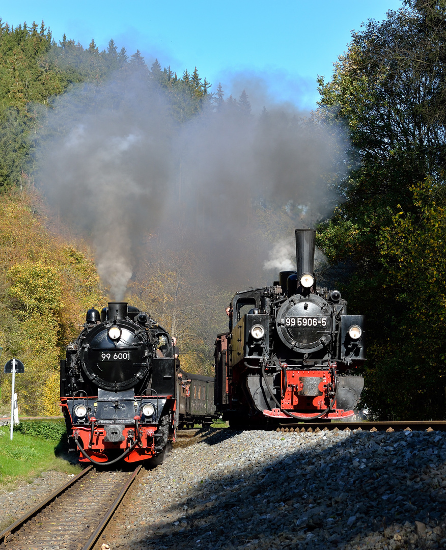 Doppelausfahrt aus Alexisbad