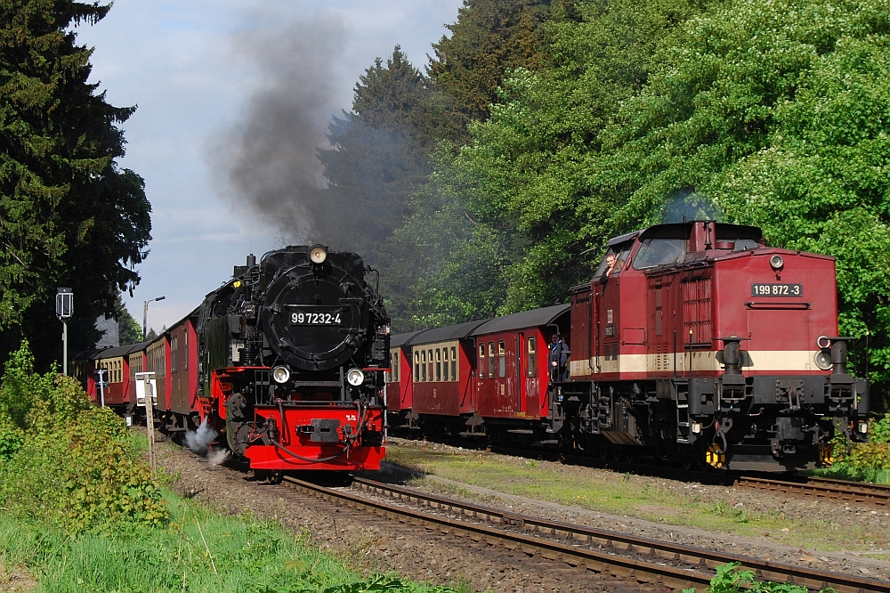 Doppelausfahrt aus Drei Annen Hohne