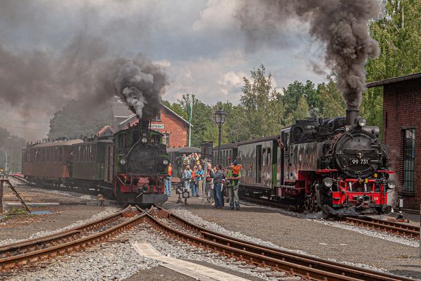 Doppelausfahrt Bertsdorf