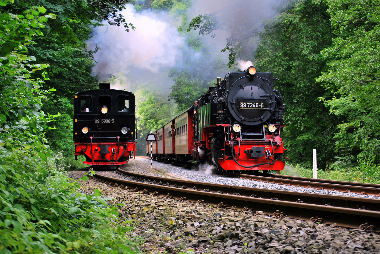 Doppelausfahrt - Eisfelder Talmühle