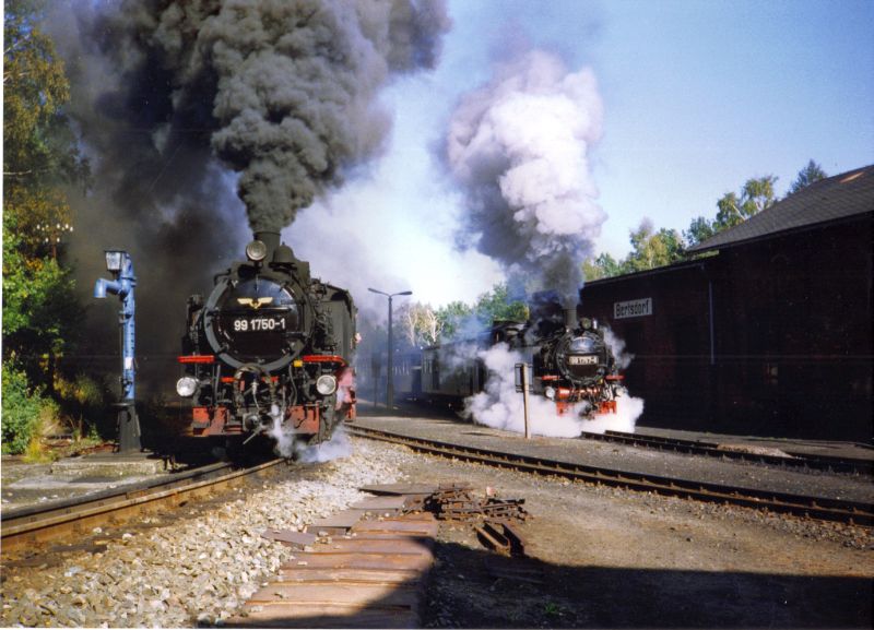 Doppelausfahrt in Bertsdorf