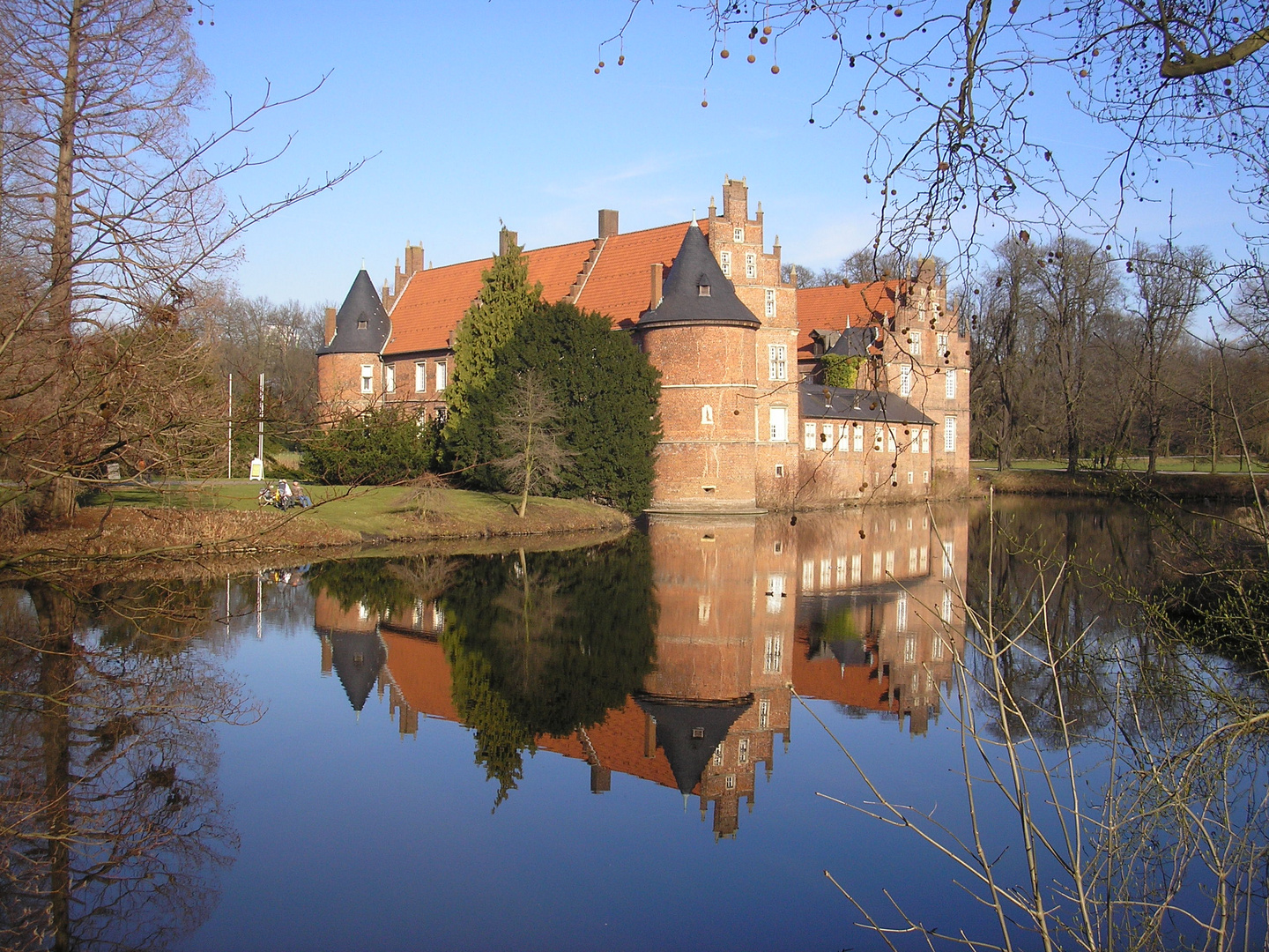 Doppelbilder - Schloss Herten