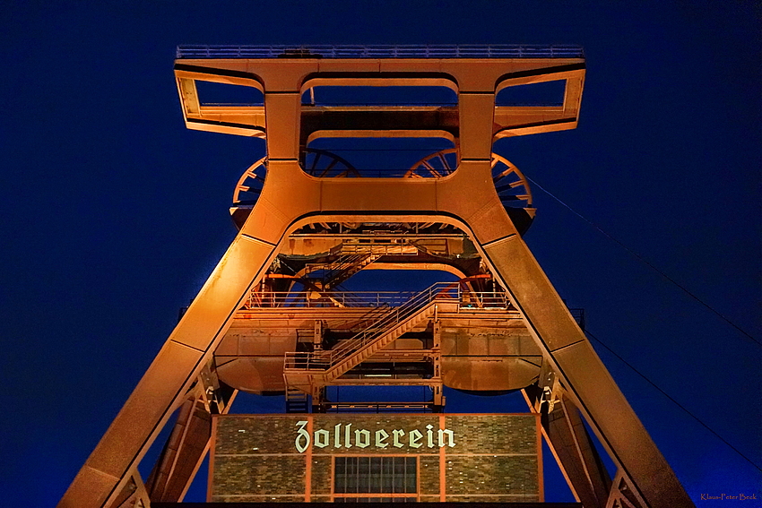 Doppelbockgerüst der Zeche Zollverein