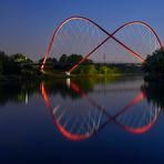 Doppelbogenbrücke im Nordsternpark