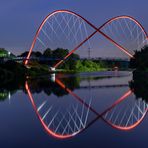 Doppelbogenbrücke im Nordsternpark