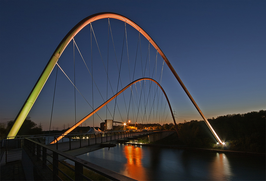 Doppelbogenbrücke Nordsternpark 1