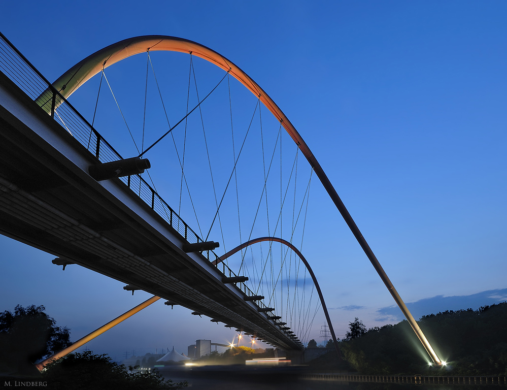 Doppelbogenbrücke, Nordsternpark 2