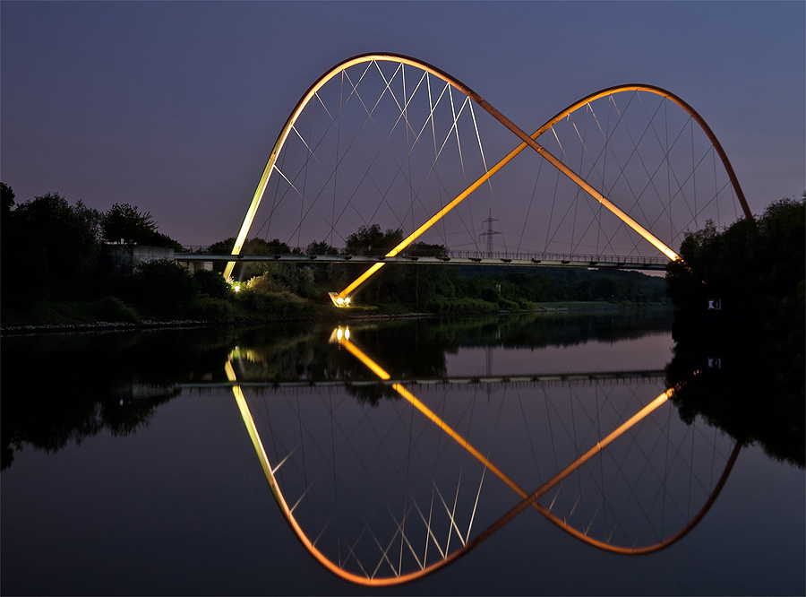 Doppelbogenbrücke Nordsternpark 2