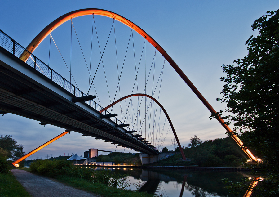 Doppelbogenbrücke Nordsternpark 3