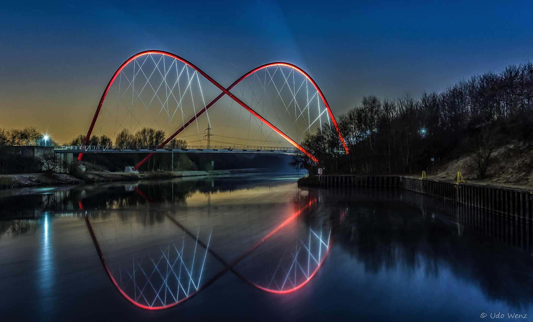 Doppelbogenbrücke Nordsternpark