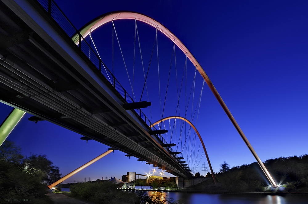 Doppelbogenbrücke, Nordsternpark