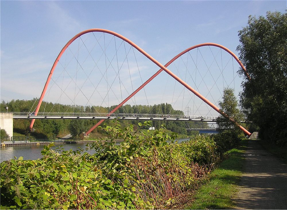 Doppelbogenbrücke Nordsternpark