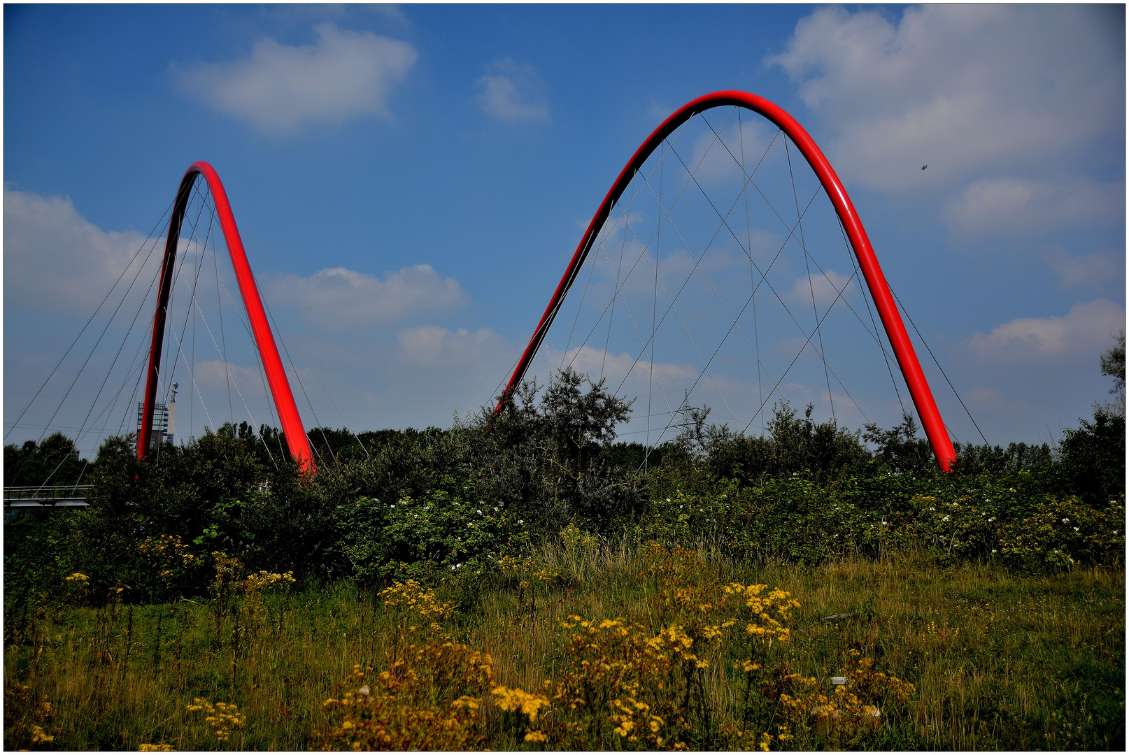 Doppelbogenbrücke über dem Rhein-Herne-Kanal (2)