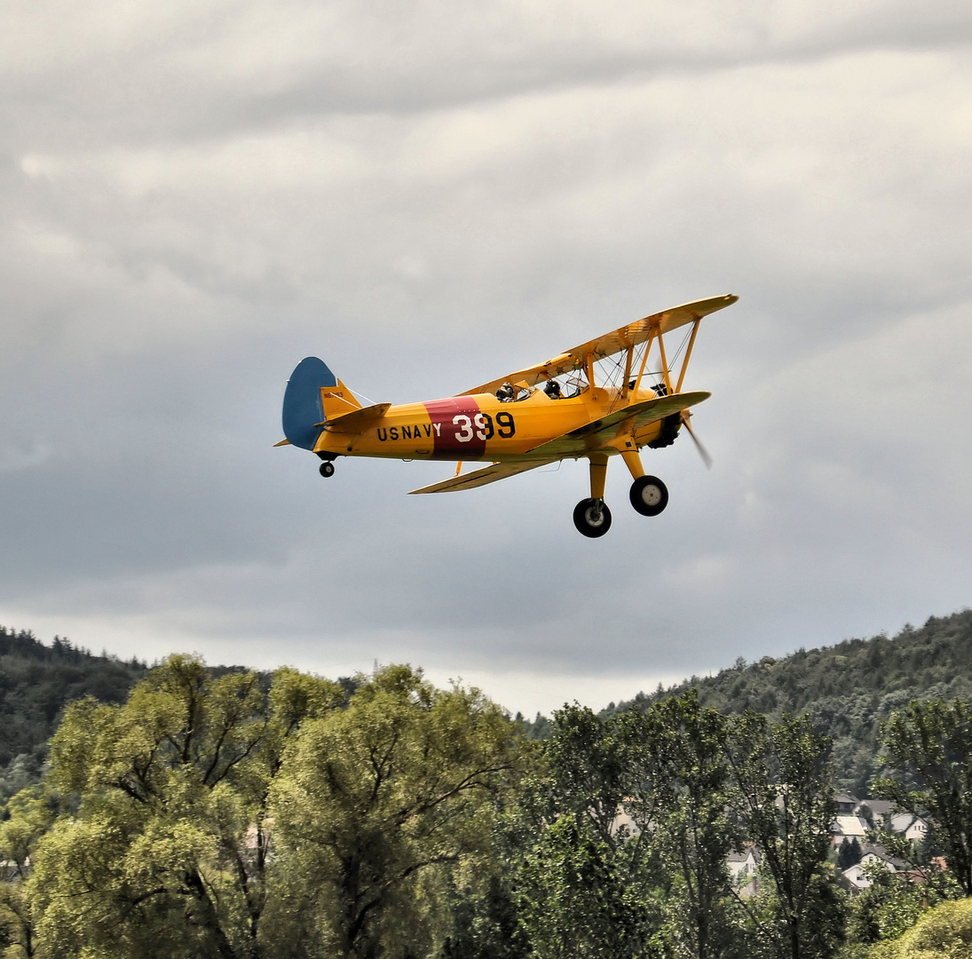 Doppeldecker auf der Air Classics