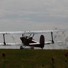 Doppeldecker auf der Wasserkuppe