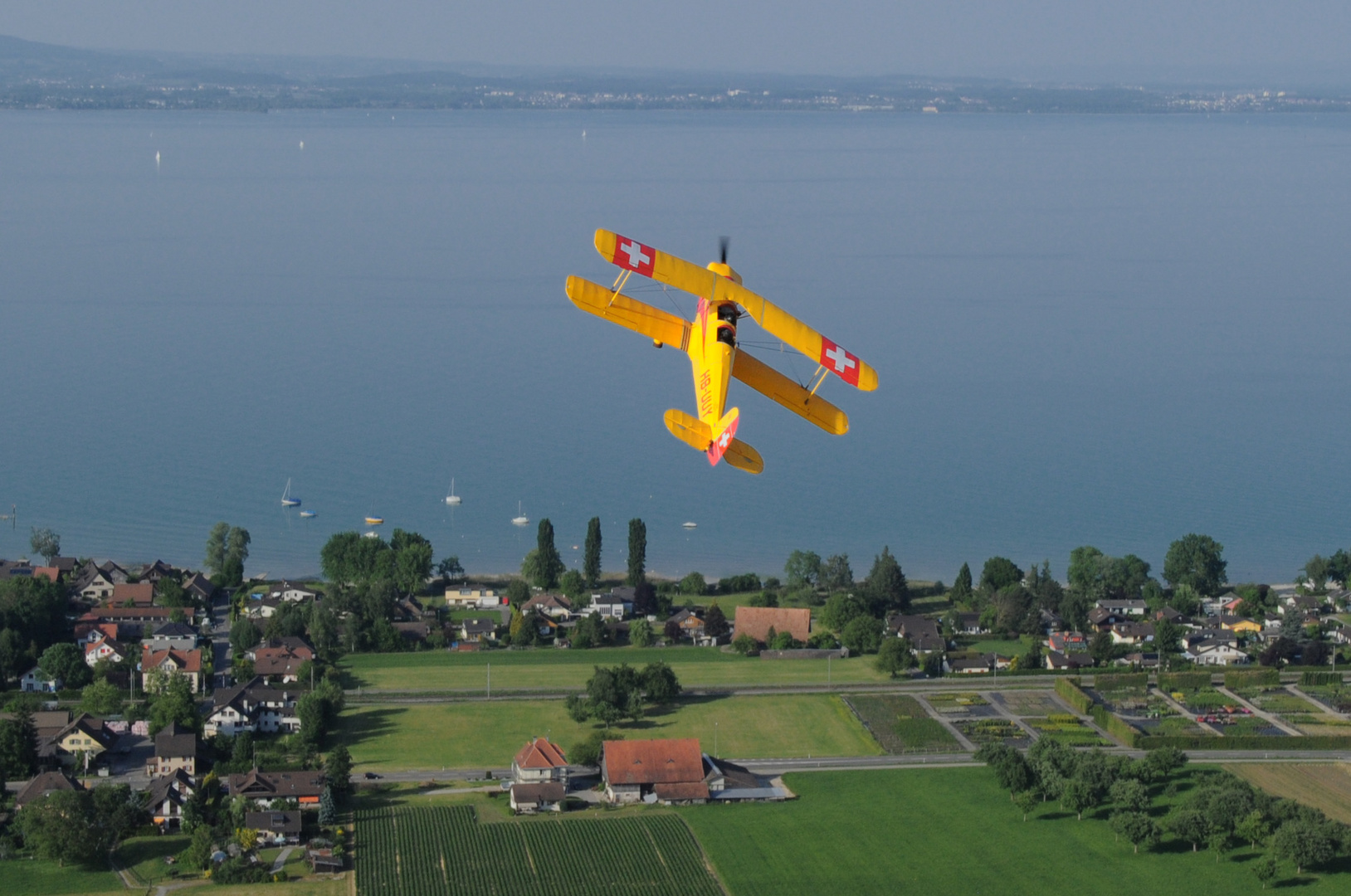 Doppeldecker Bücker Jungmann, 1936