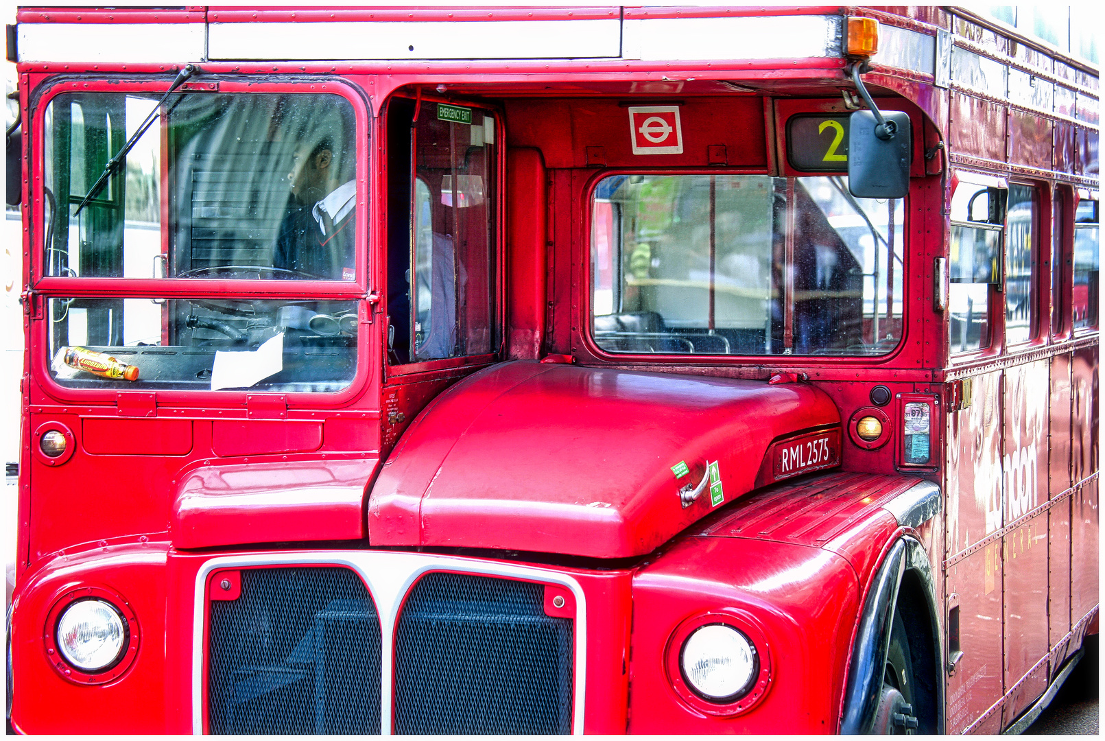 Doppeldeckerbus in London