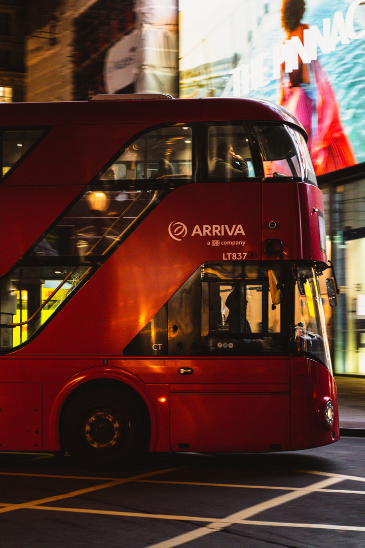 Doppeldeckerbus in London