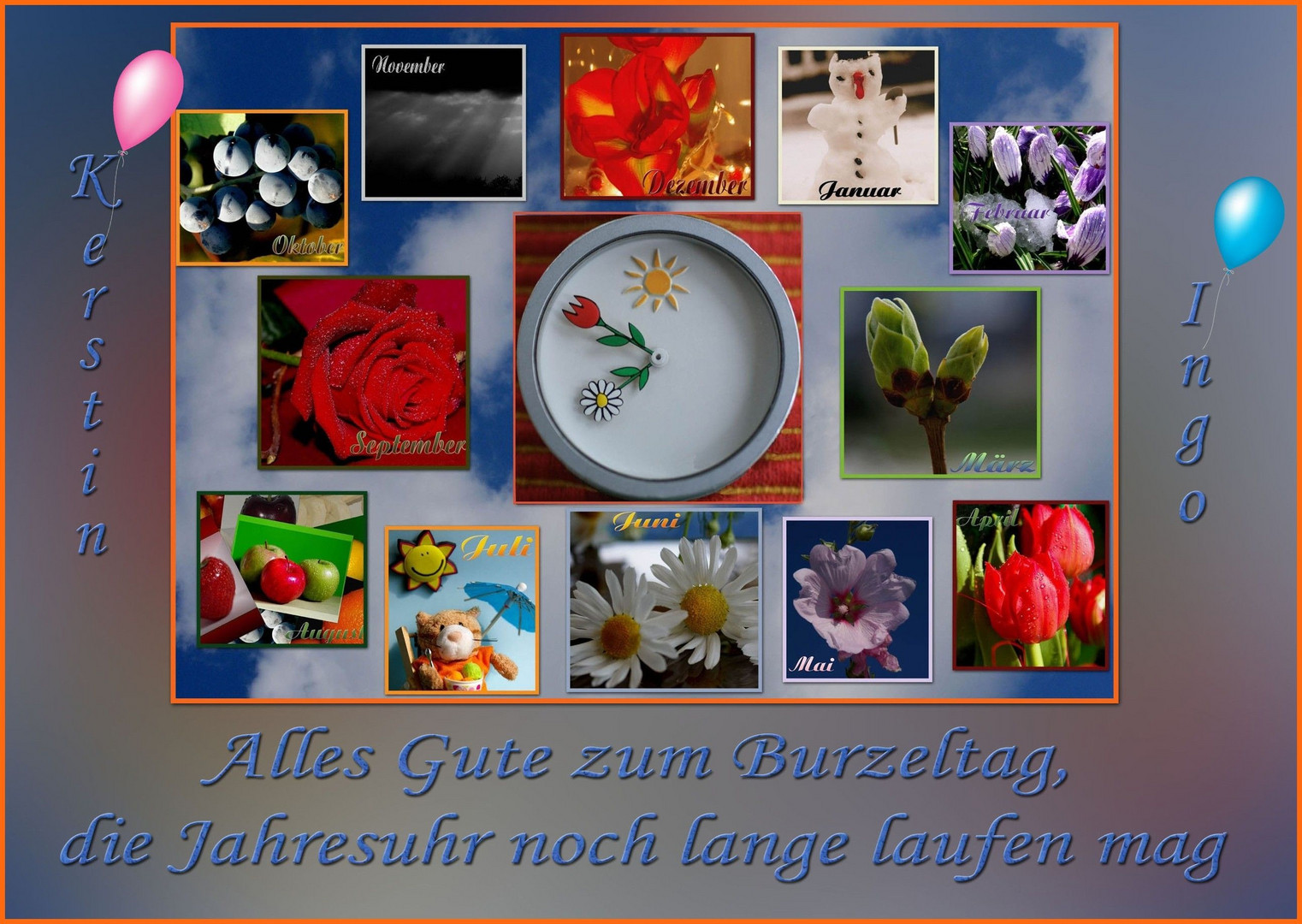 Doppelgeburtstag Kerstin und Ingo Foto & Bild gratulation und