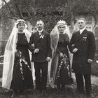 Doppelhochzeit vor 100 Jahren (ca. 1920)