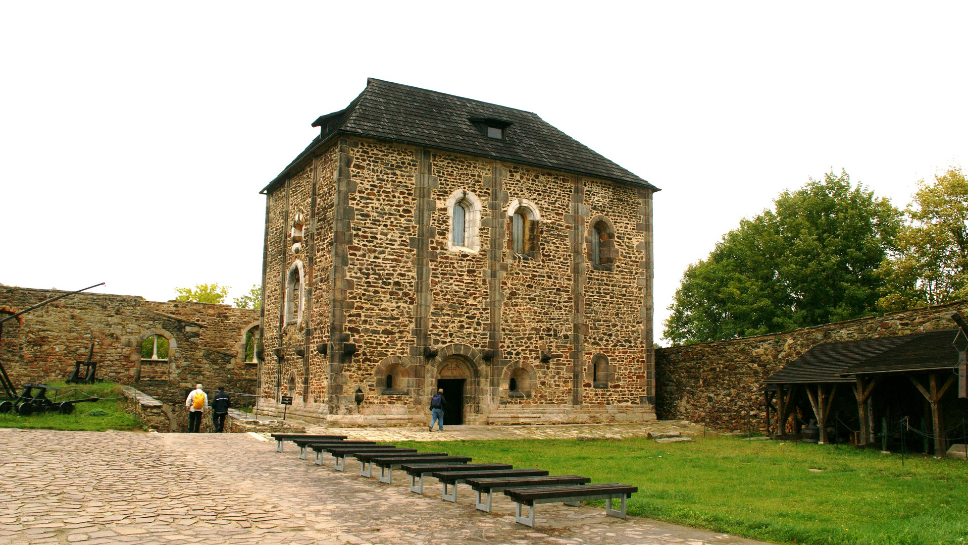 Doppelkapelle  -  Burg Cheb  - Hrad Cheb