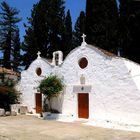 Doppelkirche auf Samos Greece bei Ireon.