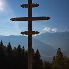 Doppelkreuz in Hafling-Südtirol