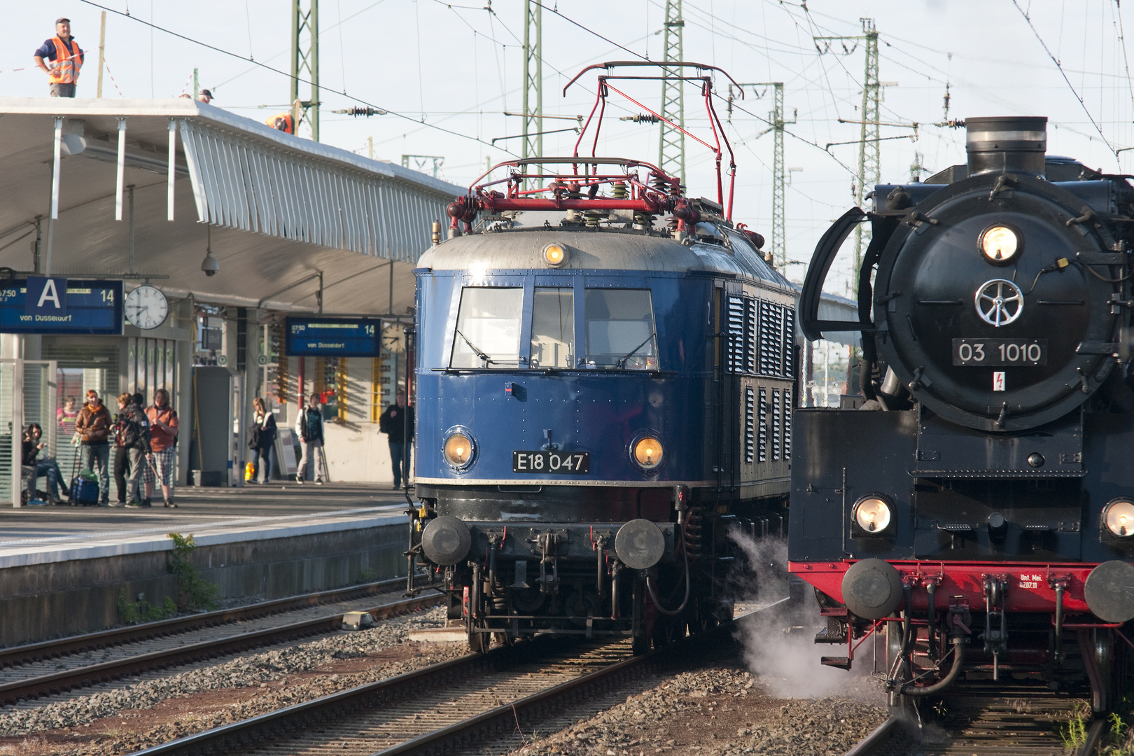 Doppelpack - E18 047 und 03 1010