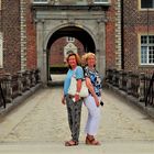 Doppelportrait am Schloss Anholt