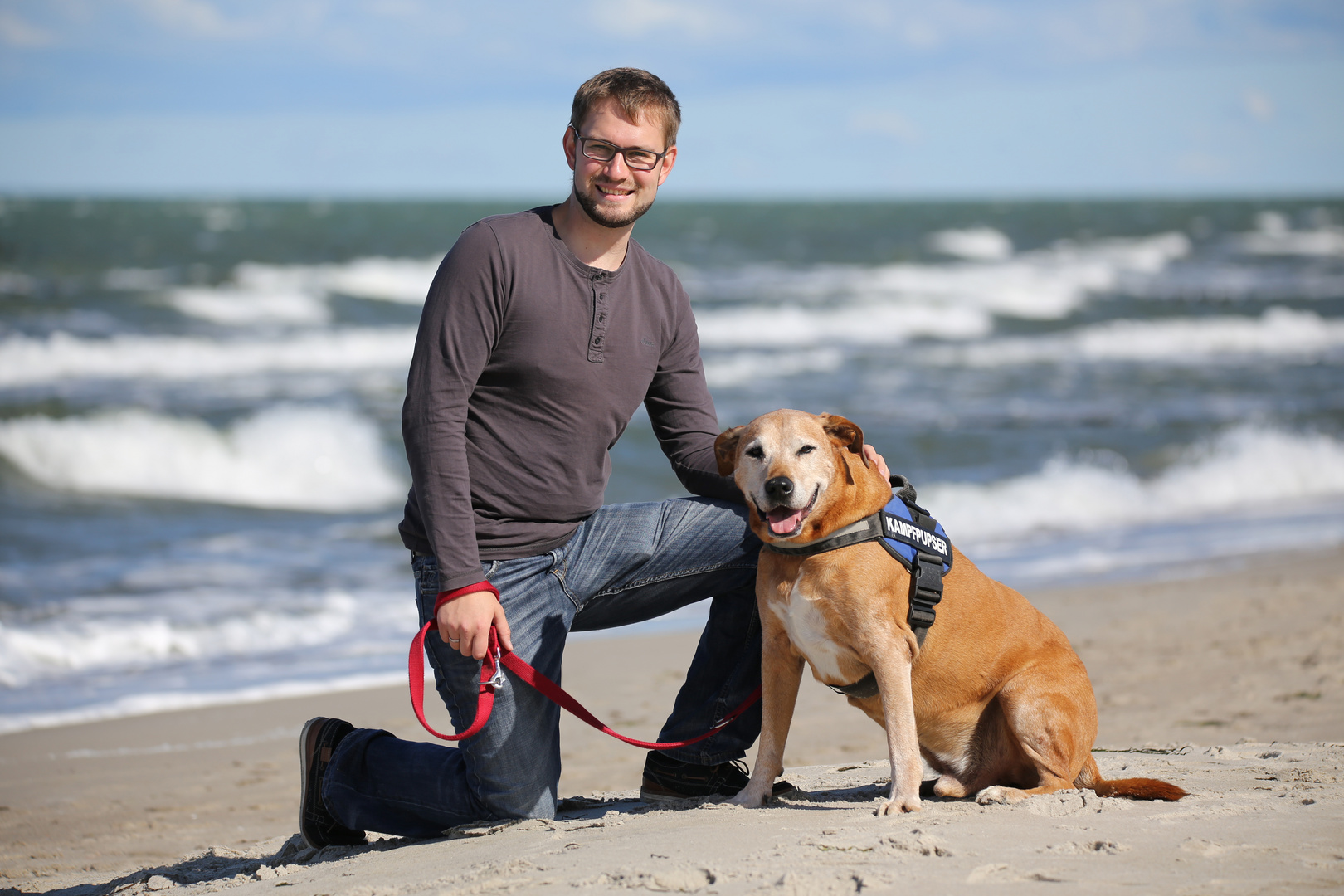 Doppelportrait am Strand