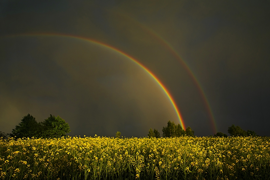 Doppelregenbogen II