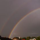 Doppelregenbogen über Osnabrück