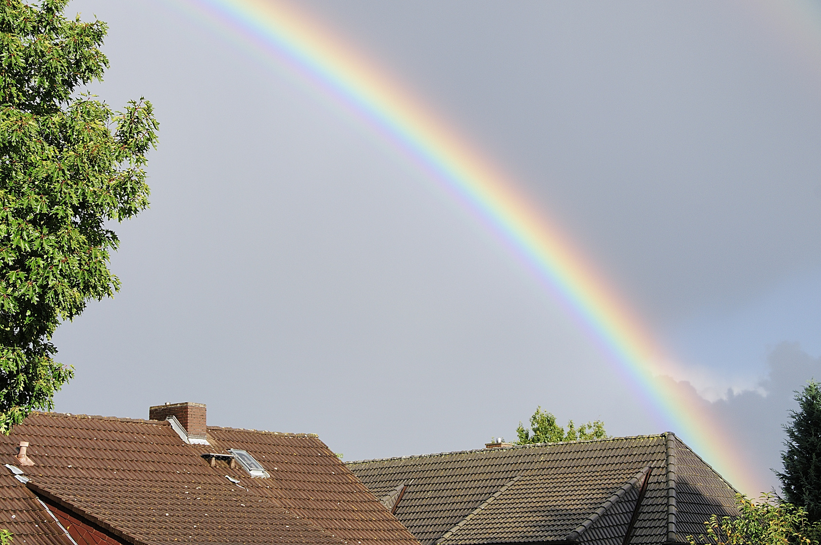 Doppelregenbogen über Schwanewede 2