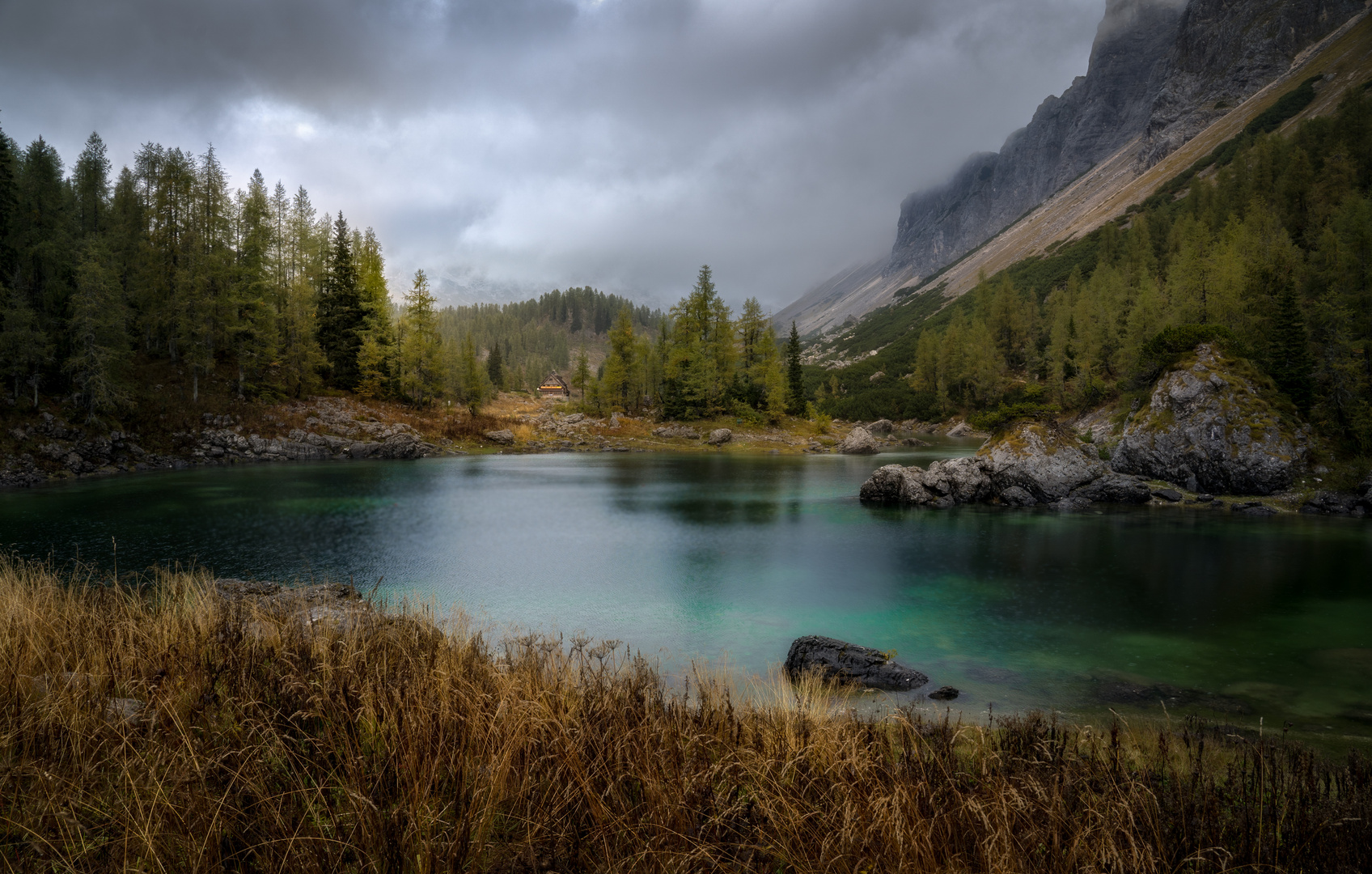 Doppelsee am Sieben Seen Weg