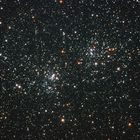 Doppelsternhaufen NGC 884+869 im Sternbild Perseus