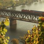 Doppelstockbrücke bei Bullay --- Kanonenbahn