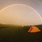 Doppelt der Regenbogen