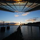 doppelte Abendstimmung - Dockland Hamburg