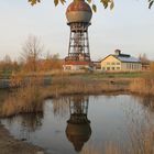 Doppelter Kugelwasserturm